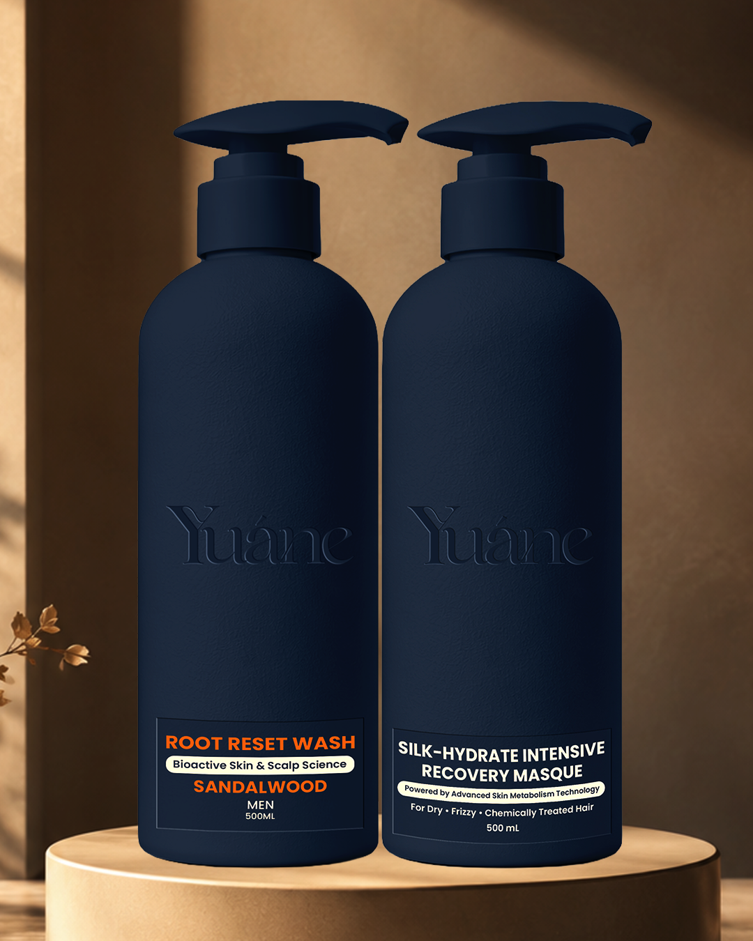 Yuáne Complete System with Root Reset Wash and Silk-Hydrate Masque